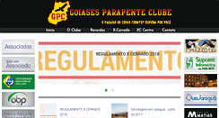 Desktop Screenshot of goiasesparapente.com.br