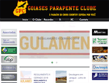 Tablet Screenshot of goiasesparapente.com.br